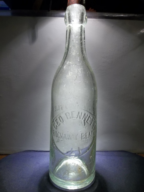 ERNE’S City Bottling Works La New Orleans Details about   C Vintage Blob Top Bottle 
